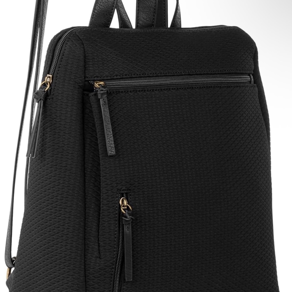 The Sak Black Quilted Backpack
